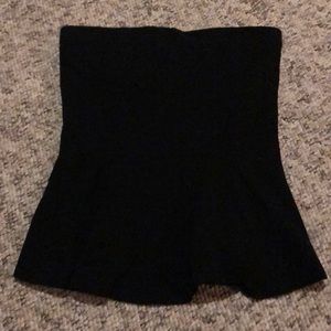 Black tube top